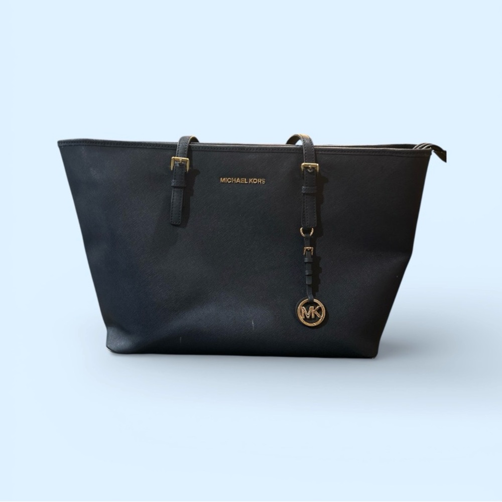 Michael Kors Jet Set Laptop Bag, Navy